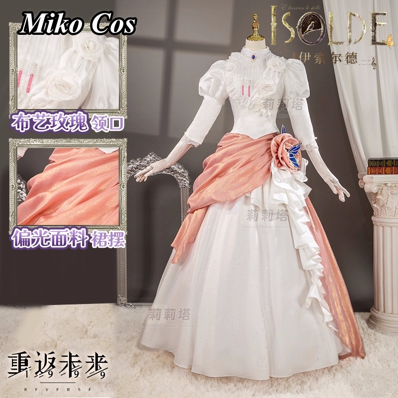 Party Games New - Kostium Cosplay Isolde Gra Reverse:1999 Anime