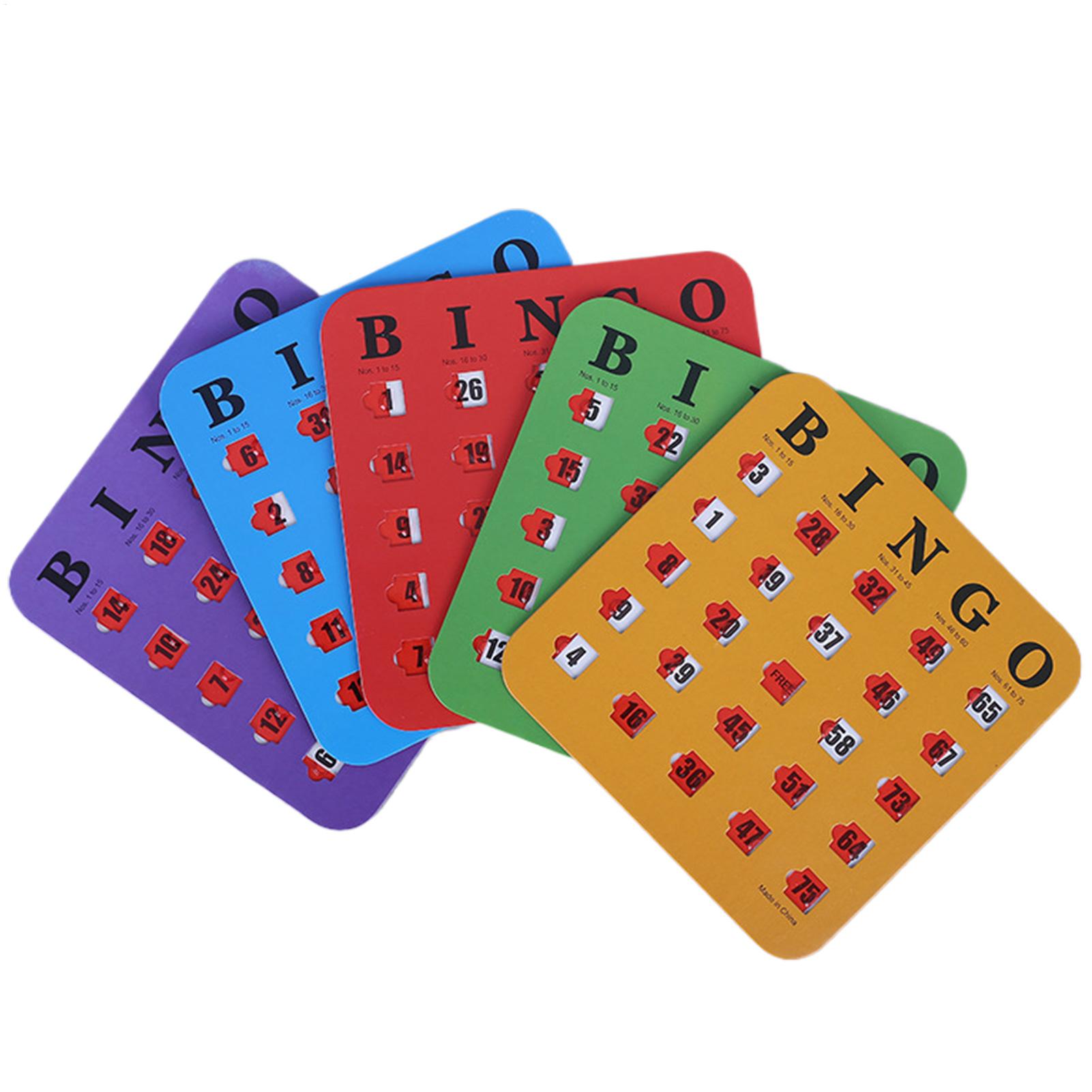 Party Games School - Karty do binga wielokrotnego użytku, gra