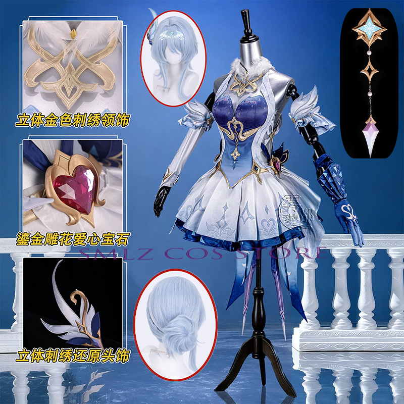 Party Games New - Nowy Strój Odette Cosplay Gra Genshin