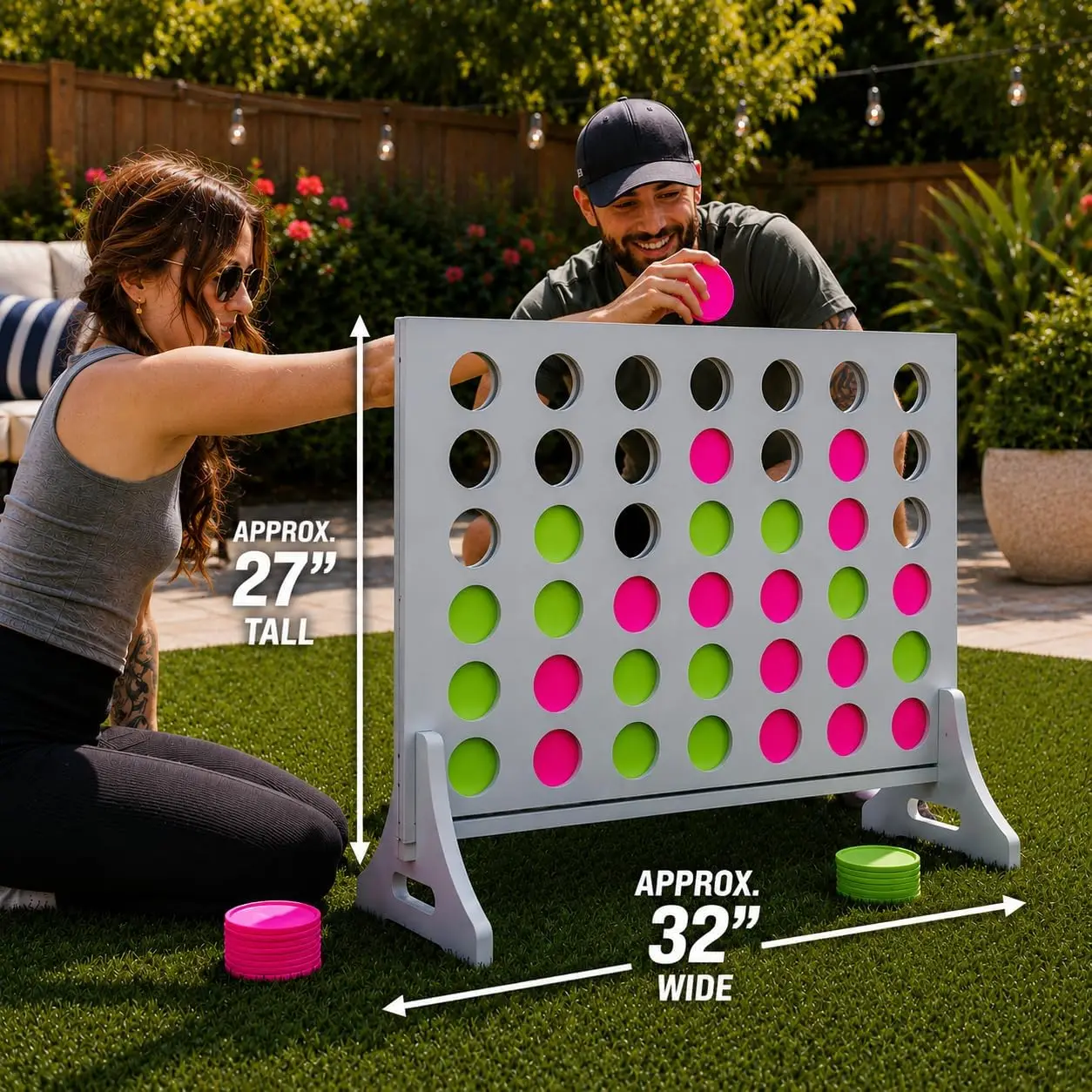 Gigantyczna gra „4 w rzęd” dla – Party Games Easter For Family recenzja i cena