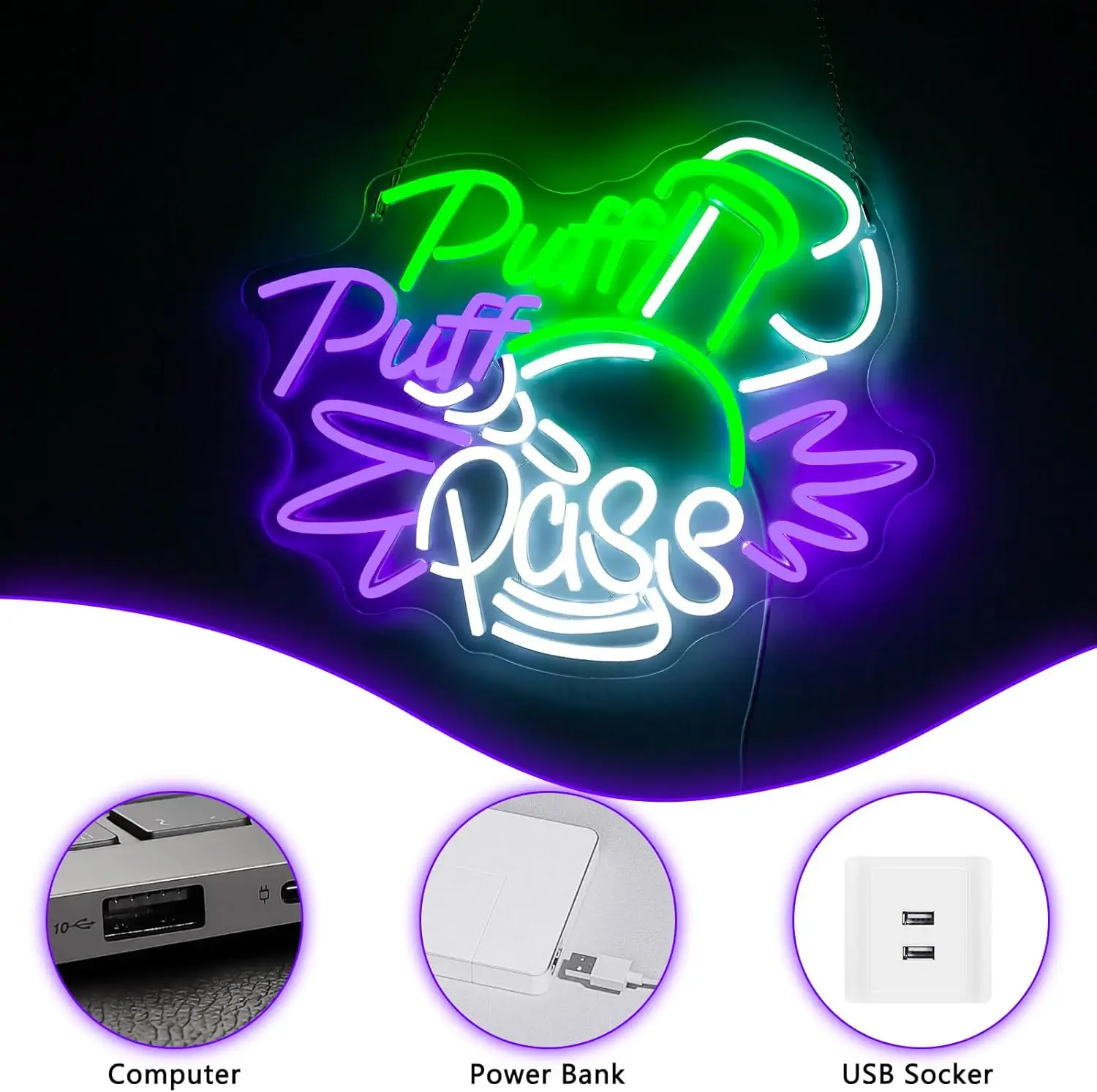Puff Puff Pass Neonowy Znak LE – Party Games Game Pass recenzja i cena