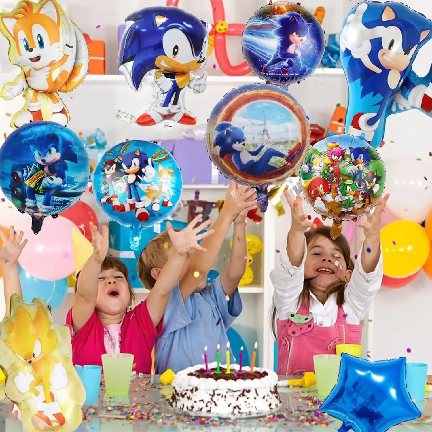 Balon Sonic z Niebieskim Błysk – Party Games No Supplies recenzja i cena
