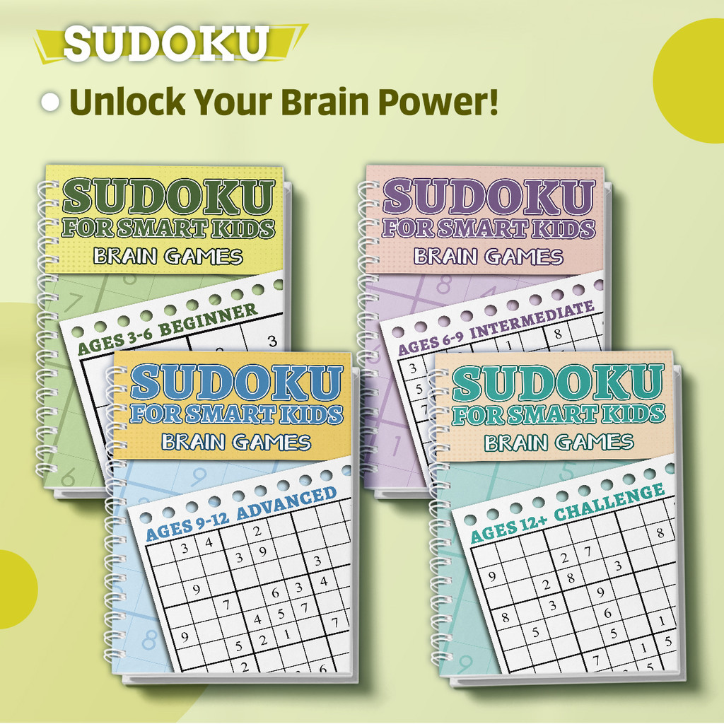 Zestaw książek z Sudoku dla dz – Party Games New Year recenzja i cena