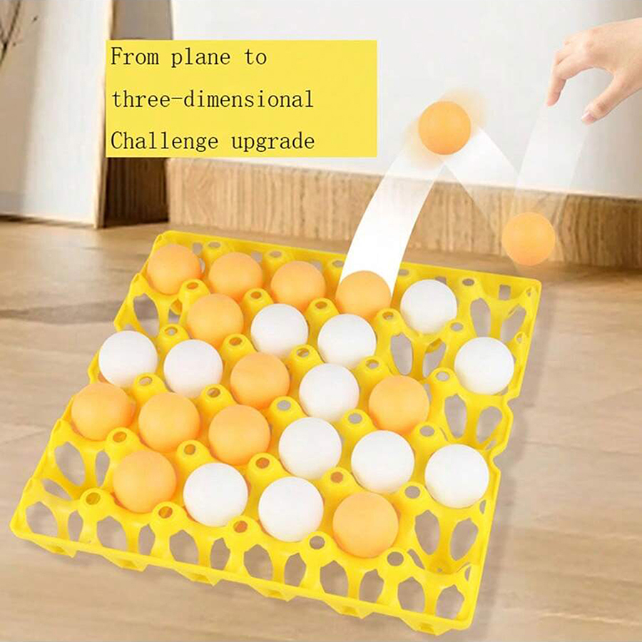 „Ping Pong Tic-Tac-Toe Game —  – Party Games Jenga recenzja i cena