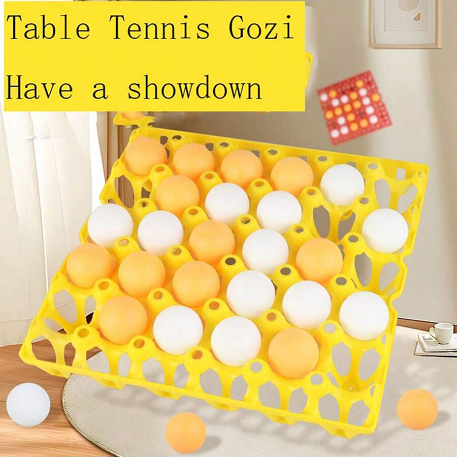 „Ping Pong Tic-Tac-Toe Game —  – Party Games Jenga recenzja i cena